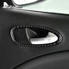 Echter Weicher Karbonfaser-Aufkleber für Seat Leon MK1 Altea 2005 2006 2007 2008 2009 2010 2011 2012 LHD RHD Auto Türgriff Schalter