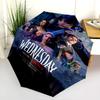 Supernatural Gothic Mystery Folding Umbrella Suitable for All Seasons Umbrella Printing Umbrella Umbrella