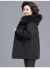 Winter Slimming Parka - Mid-Length Down Jacket for Middle-Aged & Elderly Women (2025 Style)