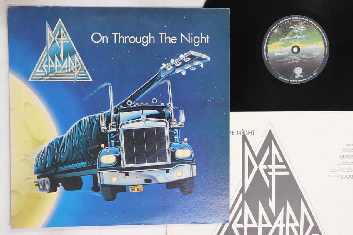 

LP Пластинка DEF LEPPARD - On Through The Night RJ7664 VERTIGO 1980 Япония Металл Б/У