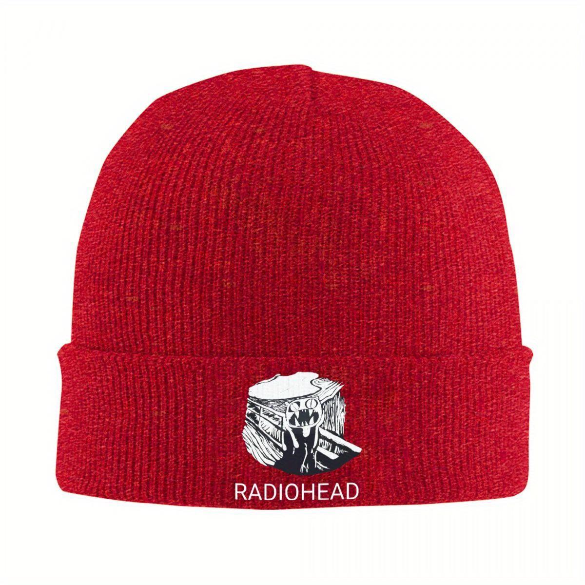 

New Radiohead Vintage Hip Hop Knitted Hat Beanie Winter Hat Warm Fashion Caps Unisex Women