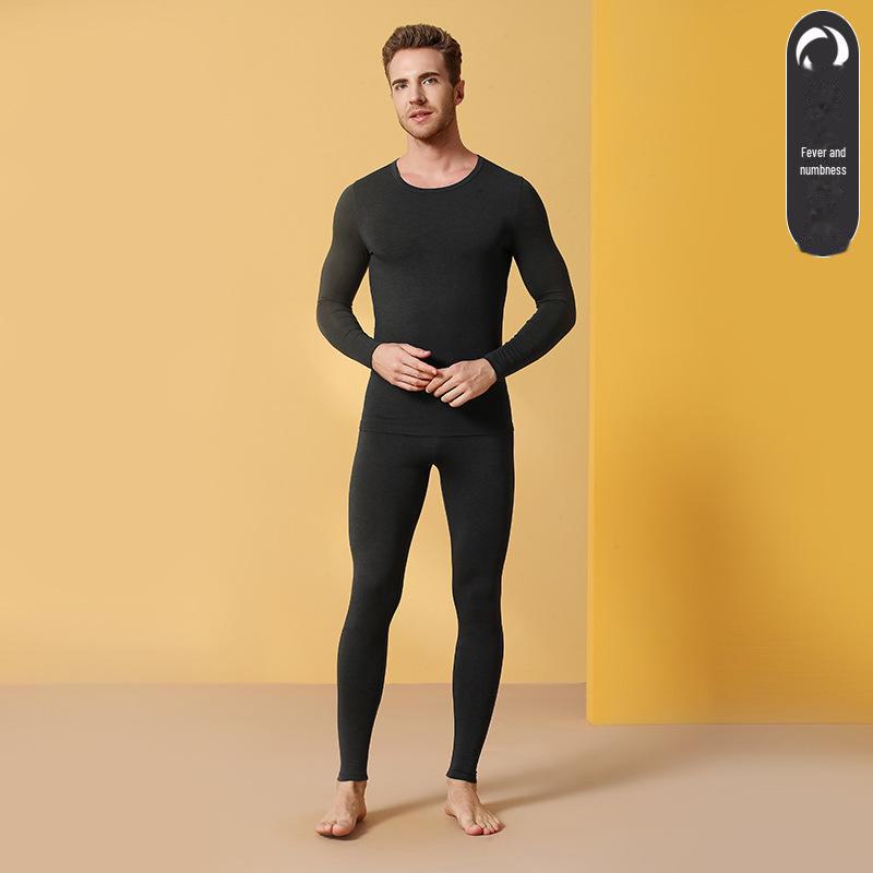 

Aoweizi Мужской термобелье из флиса: Легкое тепло для осени и зимы XXL