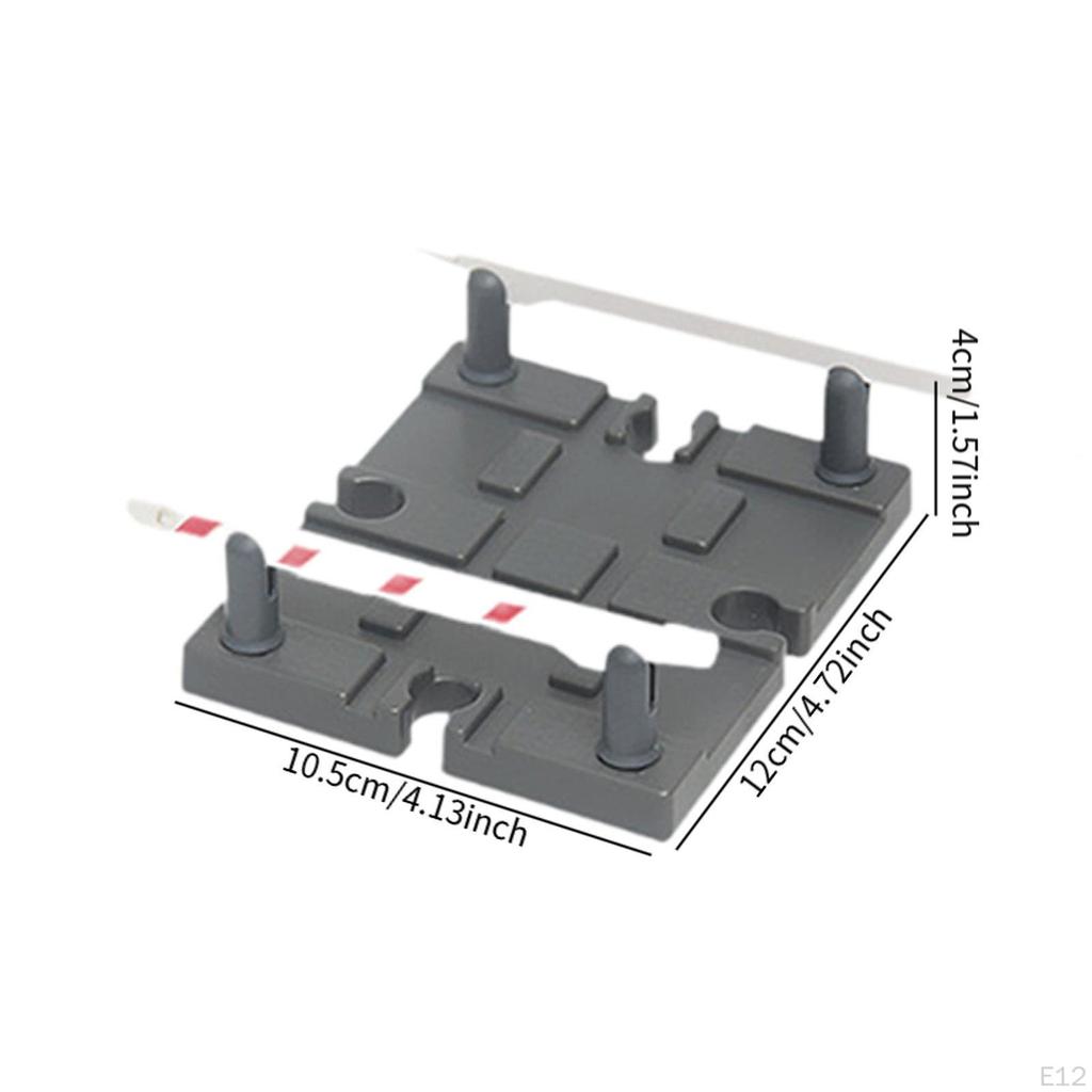Creative Wooden Train Playset with Road and Railway Components