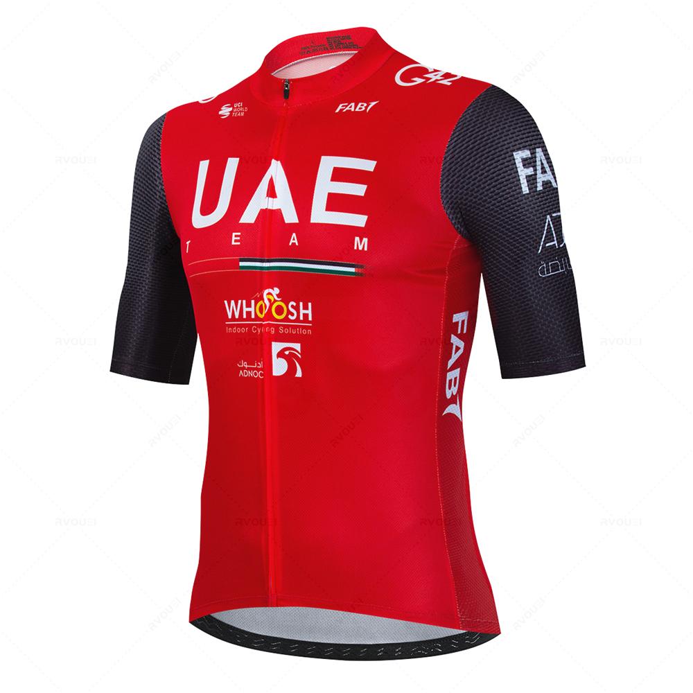 2026 Uae Cycling Jersey Set MTB Uniform Bike Clothing Summer Breathable Bicycle Shirt Ropa Ciclismo Bib Pants Maillot Ciclismo