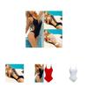 Stilvoller Einteiler Bandage Bikini Mit Push-up Polsterung Für Eine Schmeichelhafte Passform