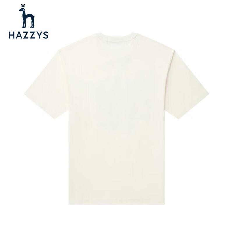 

HAZZYS Men s Dog Embroidery Short Sleeve T-Shirt 52