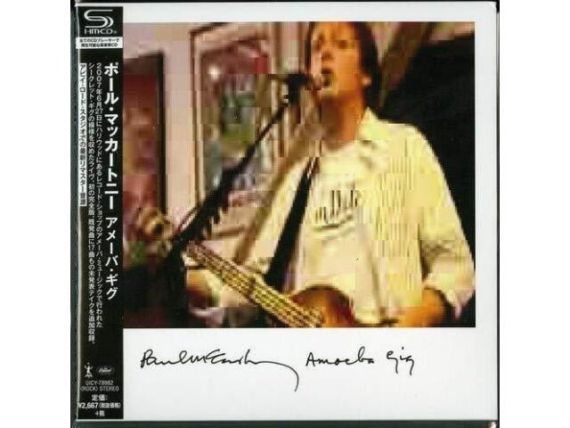2019 REMASTER PAUL MCCARTNEY AMEOBA GIG JAPAN ONLY MINI LP SHM CD UICY-78982 NEW