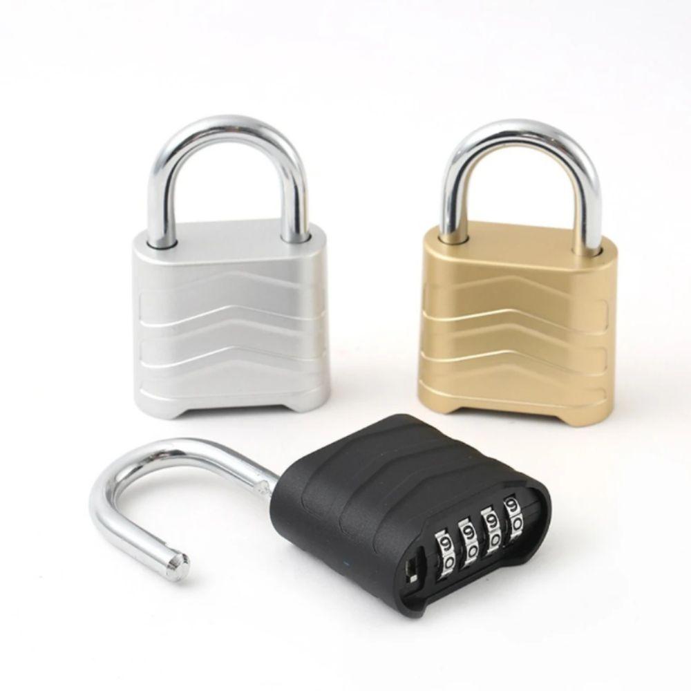 Waterproof Aluminum Code Padlock Anti-Rust Weatherproof Padlock Anti-Theft Heavy Duty Warehouse