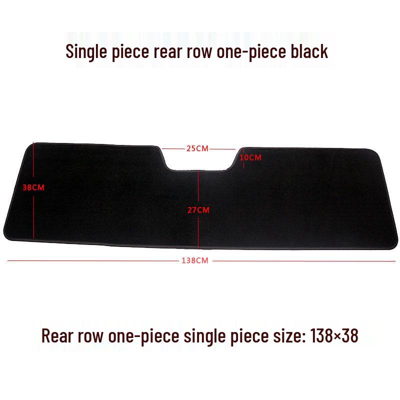 3D Surround Car Floor Mat - Main Driver, Anti-Slip, Suede, Universal Fit