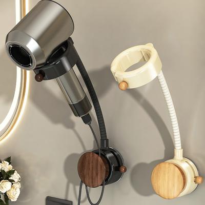 Hair Dryer Holder No Need To Hold Adjustable Wall Hanging Free Of Hands No Need To Punch Holes Universal Air Duct Storage Rack