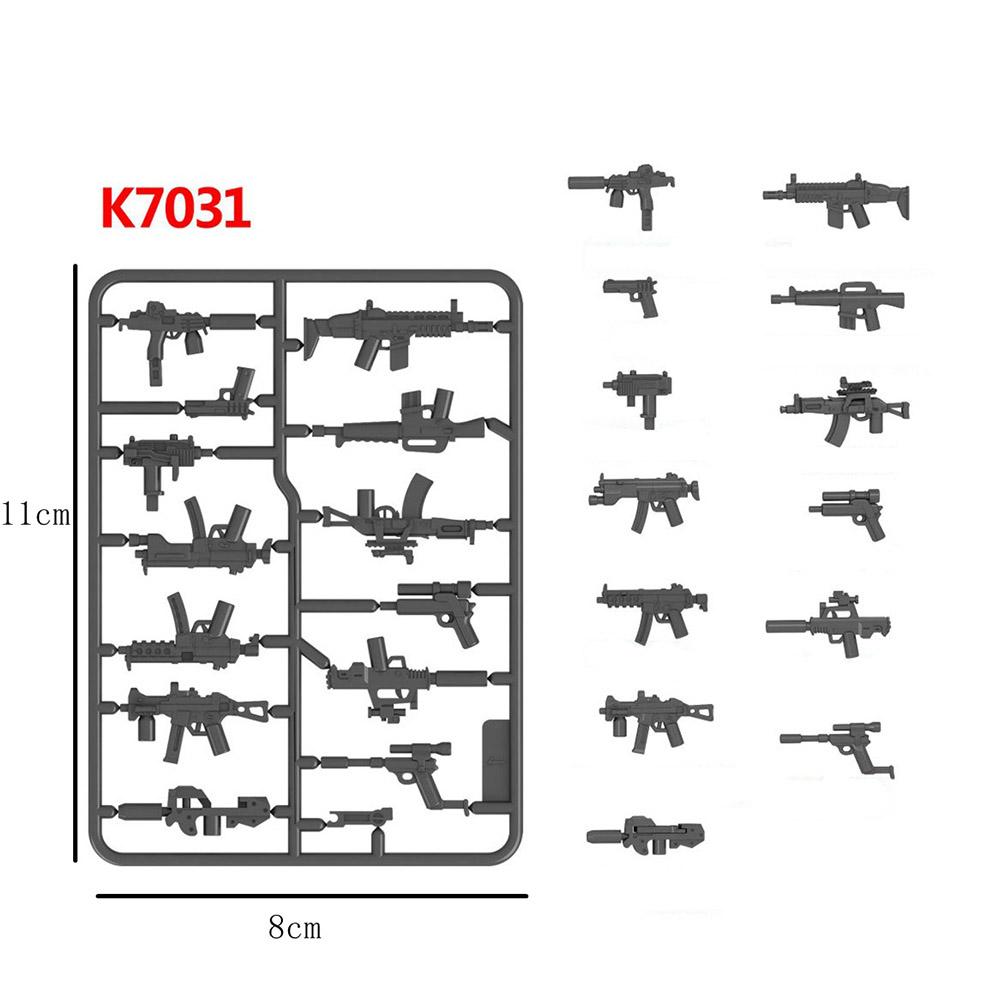 Splicing Building Blocks Parts Compatible With Doll Army Military Assembly Building Block Toy
