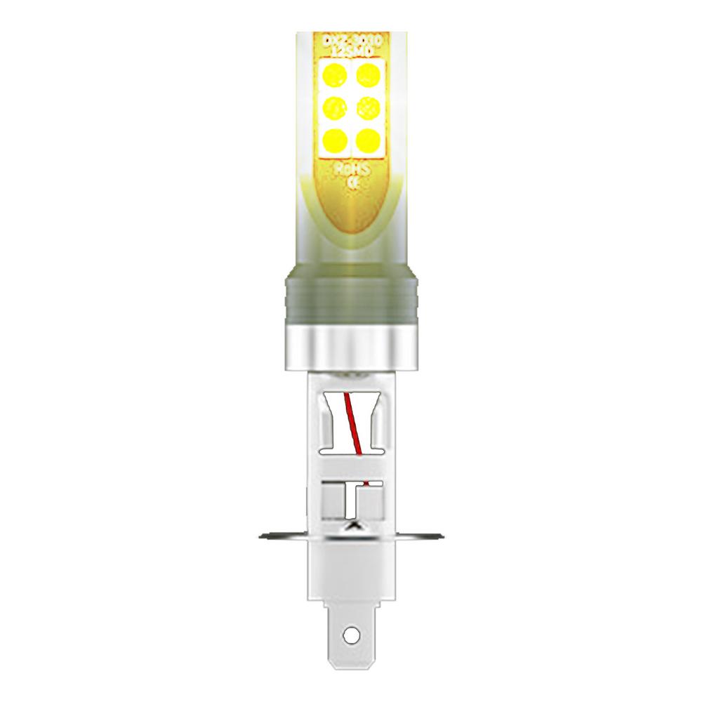 2Pcs H8 H11LED Bulb H1 H3 H4 H7 9005 9006 Led Lamp Bright Car Fog Lights Day Driving Running Light 12V 6500K White Car Lights