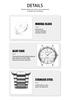 CURREN 8452 Men's Steel Band Waterproof Quartz Business Watch