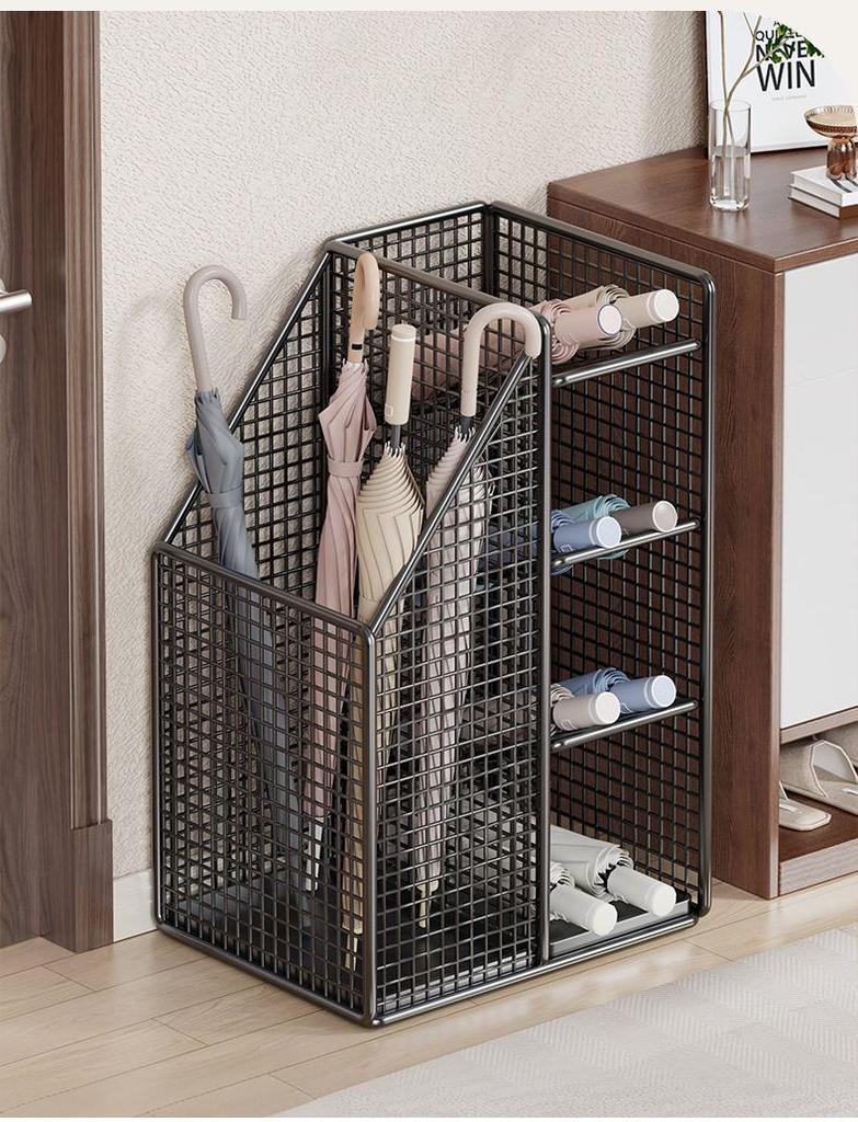 School Corridor & Hotel Lobby Umbrella Storage Rack for Entryways