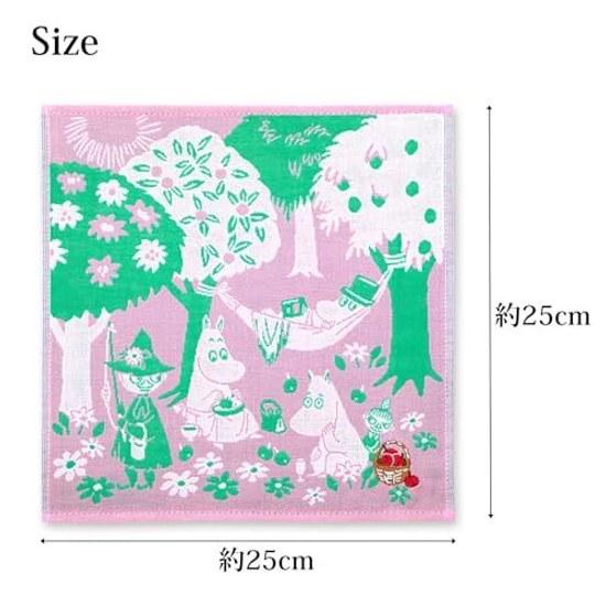 JIKAN STYLE MOOMIN Triple Gauze Handkerchief
