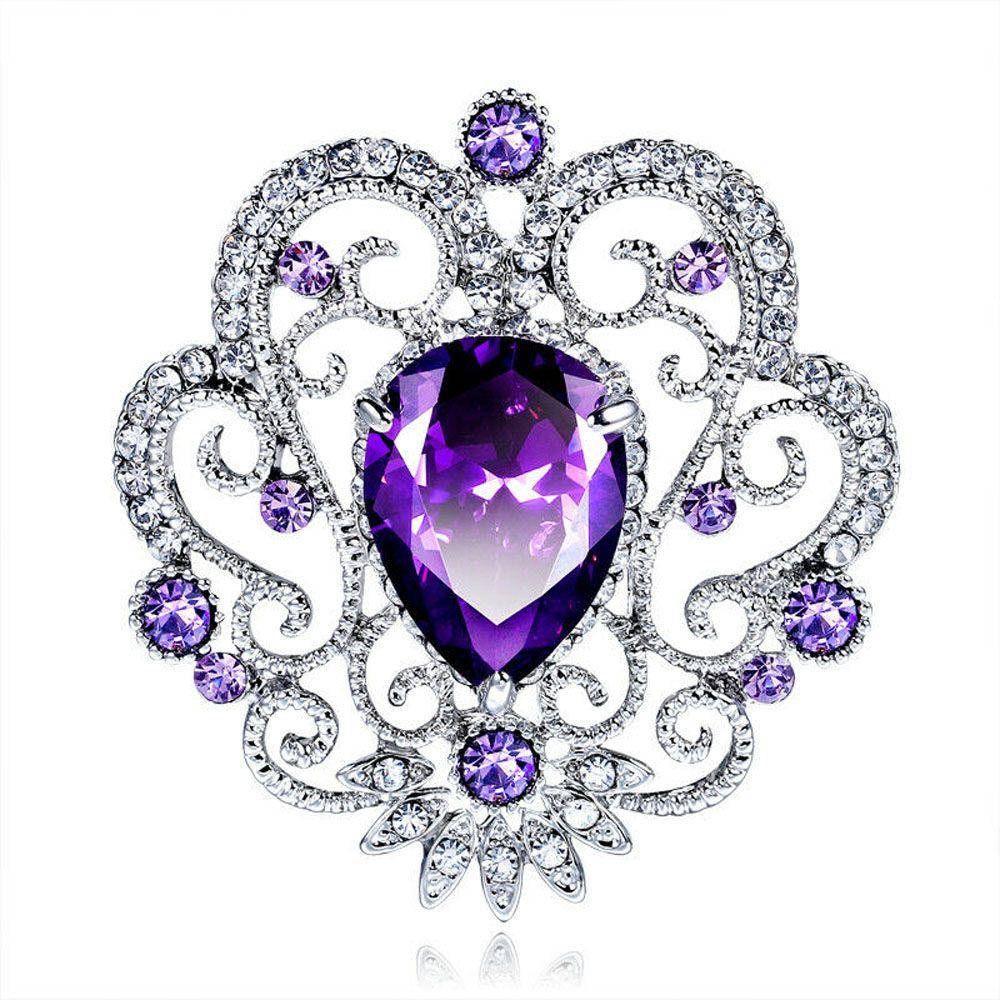 

Fashion Gorgeous Luxury Party 3 Colors Select Corsage Brooch Pins Dress Accessories Jewelry золотой