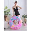 Child Inflatable Firebird Shell Swim Ring Pvc Thickened Print Pattern Swimming Ring For Boy And Girl