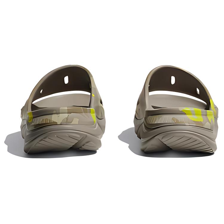 Hoka One One Casual Breathable Hollow Non-Slip Odor-Resistant Slide Sandals Unisex Sandals Blue 1156730-BRLY