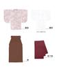 Hakama Two Shaku Sleeve Plain Graduation 4 Piece Set Hakama Lower Gorgeous G Dusk Peony Hakama [KYOETSU] Set, Kimono, Hakama, Ceremony, (Kimono,