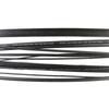 1/8" 3Mm Id Black Solid Polyolefin Thin Wall Cross-Linked Heat Shrink Tubing