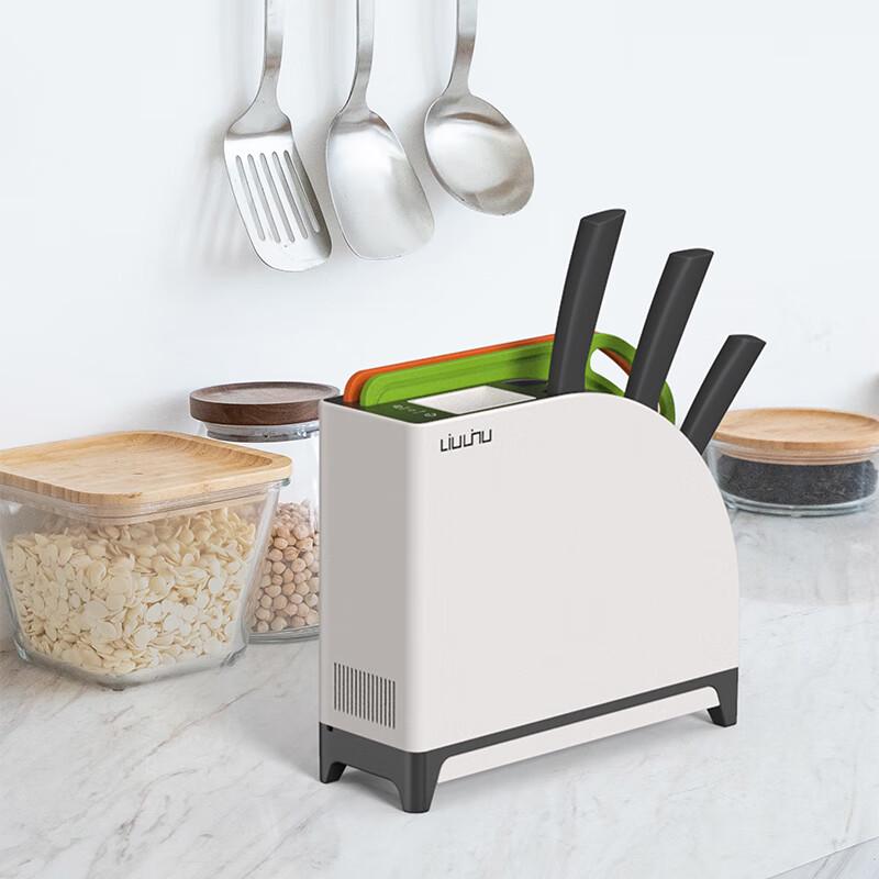 LiuShu Pro Sterilizing Knife & Chopstick Rack CN plug (adapter included)