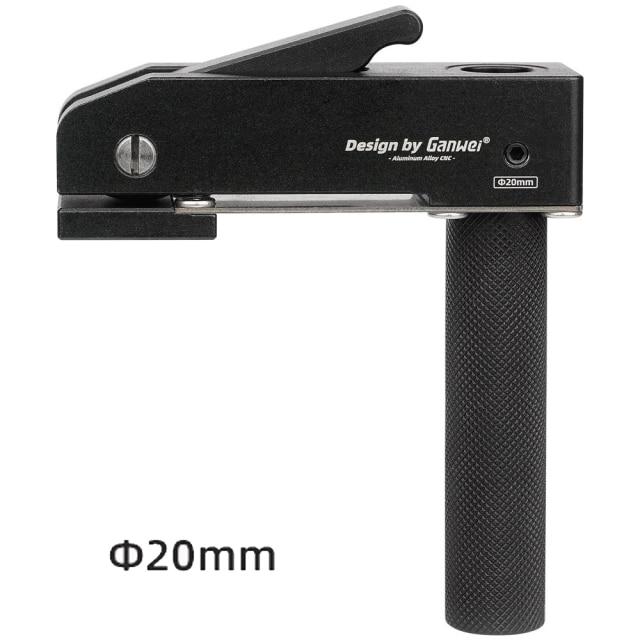 

Верстак в стиле MFT, регулируемый зажим для собак, алюминиевый сплав, черный тумблер, модификация быстрых зажимов, верхний зажим в стиле MFT, деревообработка 10*3*11cm