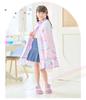 Arisana Wrap Towel for Wrapped Seashell Seashell 70cm Length [Arisana] Kids, Girls, Towel, Children, Pattern, Ruffled, One-Piece Style, Lavender,