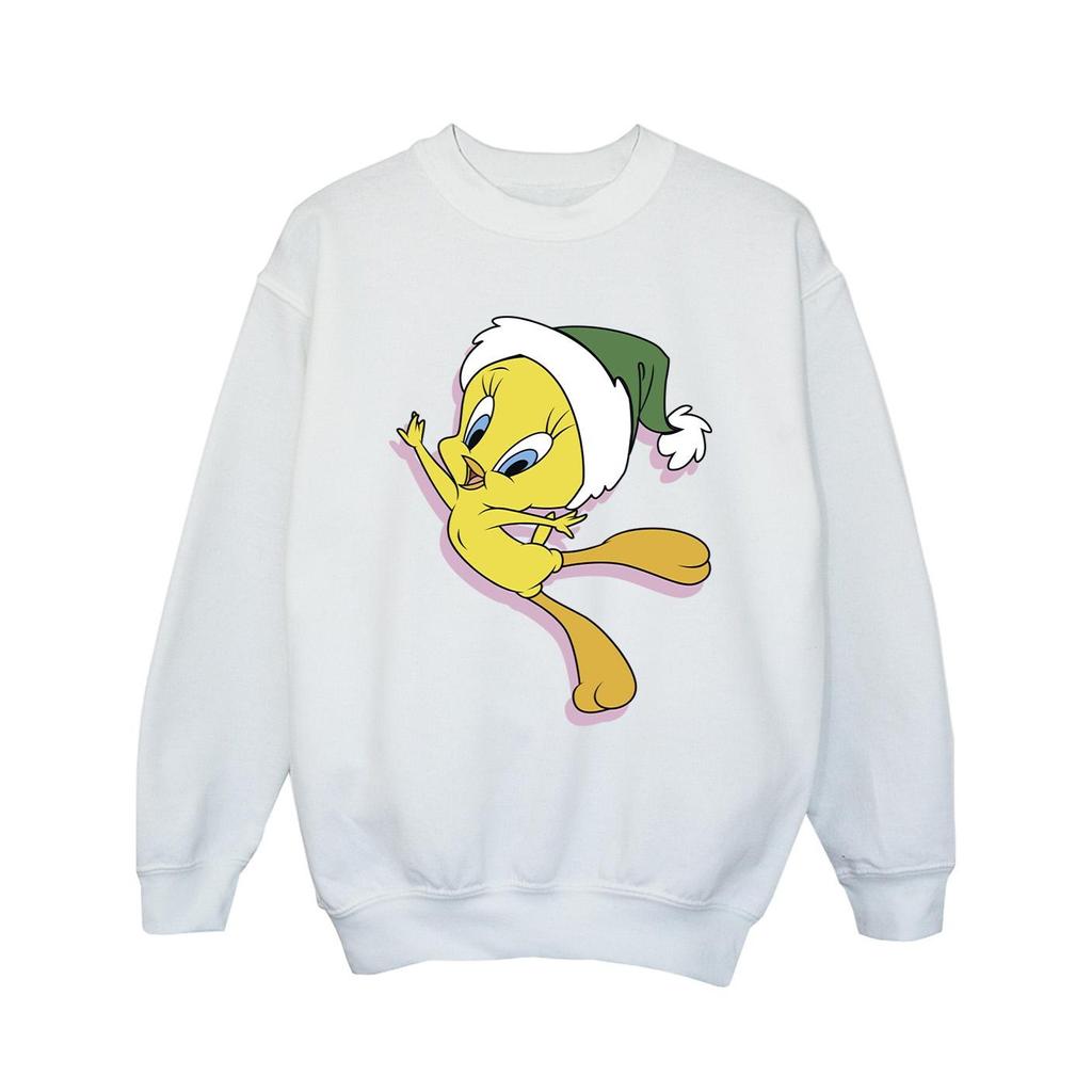 Looney Tunes Hanorac pentru fete Tweety Christmas Hat