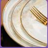 Xihe 62-Piece Luxury Bone China Dinnerware Set