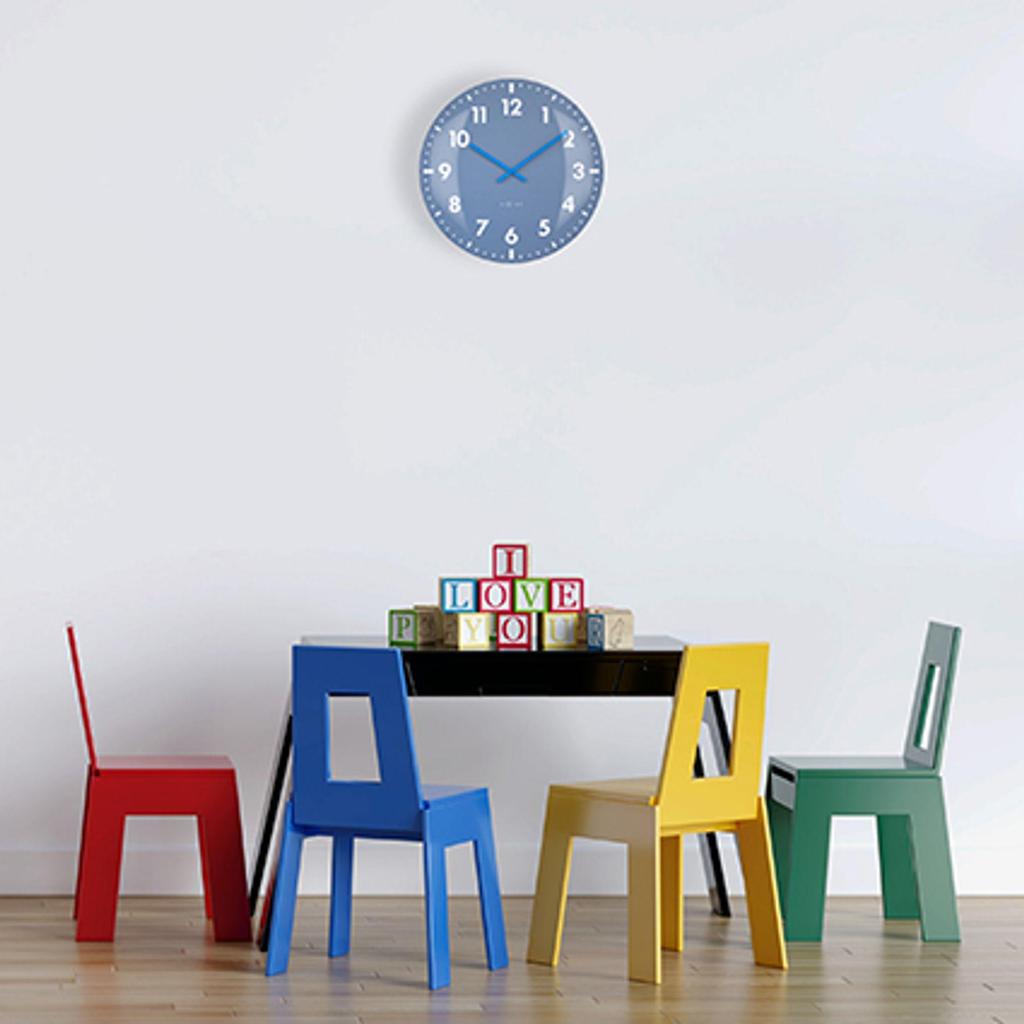 Nextime Glass Domed Wall Clock