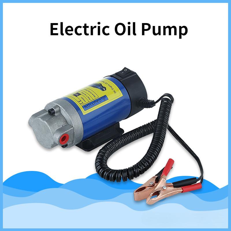 12V24V Automotive Oil Change Machine Small Portable Electric Oil Pump Professional Gear Refueling Pump