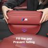 For BMW M M3 M5 M6 E36 E39 E46 E60 E90 E91 F48 F25 F07 F10 X1 X3 X5 X6 PU Leather Car Seat Gap Organizer Storage Box Accessories cyfp80
