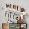 Miflame Multi-functional Wall-mounted Kitchen Knife Holder