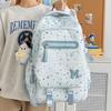 2025 New Japanese Polka Dot Small Backpack - Cute, Fresh Design for Girls, Perfect for Class and Commute.