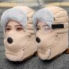 Winter Warm Head Cover Windproof Thickened Ear Protection Neck Cover Goggles Hat Unisex Thermal Outdoor Motocycle Hooded Hat