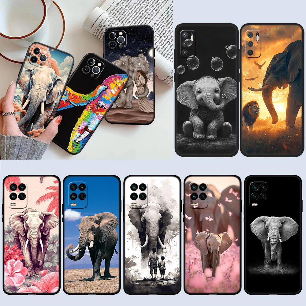 RE5 Animal Elephant New High-End Shell Phone Case for OPPO A3 Pro A72 A74 A76 A77 A77S A78 A79 A94 A95 A18 A40M A58