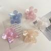 Elegant French-Style Acetate Flower Claw Clip for Women - 2024 High-End Shark Clip