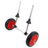 Folding Kayak  , Lightweight Canoe Trolley Carrier with Aluminum Alloy Frame and Rubber Wheels, Stable   for Transporting Kayaks or Rafts