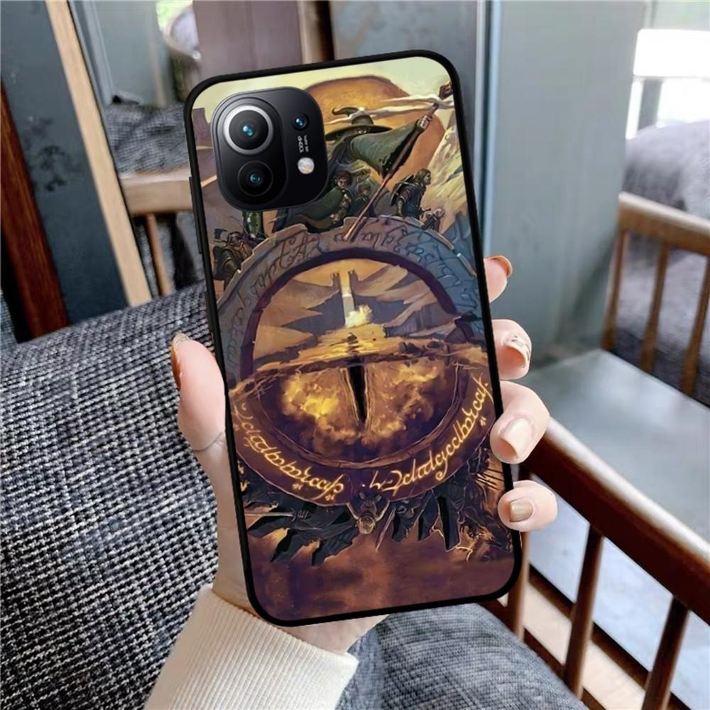 L-Lord-Of The-Rings Phone Case For Xiaomi Mi 5X 8 9 10 11 12 Lite Pro 10T PocoX3pro PocoM3 Note 10 Pro Lite