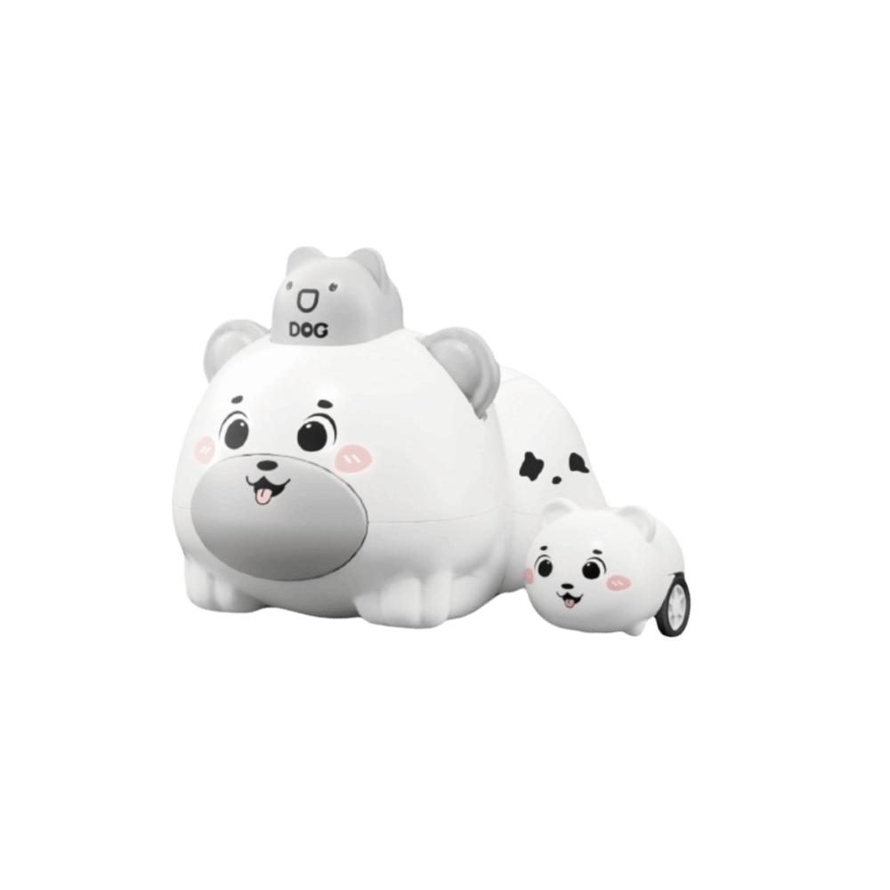 Cartoonish Small Animals Press & Go Animal Car Animal sliding toy Children Educational Toy белый
