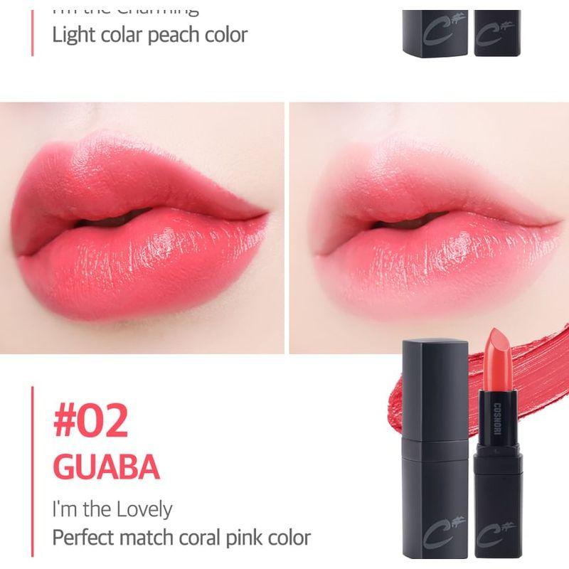 Cosnori Glow Touch Lipstick - 10 Colors
