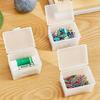 Clear Storage Box for Sports Cards Game Card Trading Card Case Card Storage Organizers Stackable Playing Card Deck Box