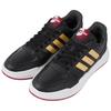 Adidas BASKETBALL Anti Slip Wear Resistant Low Top Skateboard Shoes Unisex Black Sneakers JQ1168
