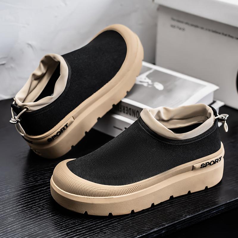Breathable Men`s Shoes Mesh Summer Casual