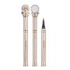 Qin Derdom Eyeliner Creamy Touch Liner with Waterproof Smooth and Real Black Pen, Smudge-Resistant, Ultra-Fine Brush, Long-Lasting Smudge-Resistant