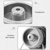 Lovehomily Portable Gas Stove Adapter Aluminum Alloy Butane Gas Cooker