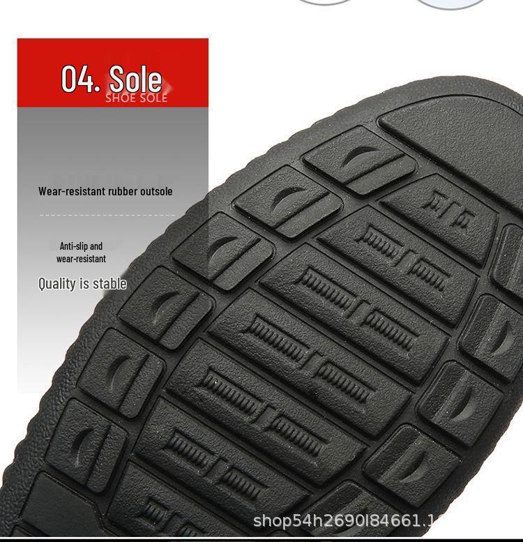 Huahua VIP Men's Genuine Leather Loafers, 2023 Summer Breathable Soft Sole Casual Shoes