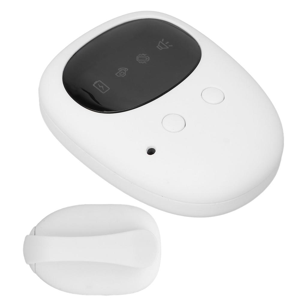 Kabelloser Bettnässer-Alarm 3 Modi Ton Vibrationsalarm Elektrischer Bettnässer-Sensor für Kinder Ältere