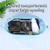 Large-capacity Double-layer Toiletry Bag, Dry and Wet Separation, Korean Cosmetic Storage Bag, Portable Cosmetic Bag