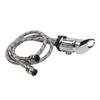 Stainless Steel RV Shower Mixer Tap Outlet Steel Tails 400 Mm With 12mm Guest/Whale Push Fit End G 1/2'' Outlet
